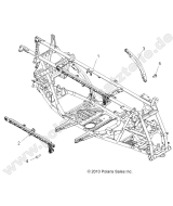 Polaris, Sportsman Forest 550, CHASSIS, MAIN FRAME