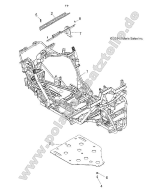 Polaris, ACE 570 EFI, CHASSIS, MAIN FRAME AND SKID PLATE