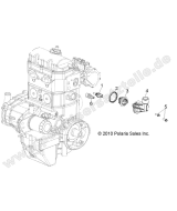 Polaris, RZR 800 EFI /EPS, ENGINE, THERMOSTAT