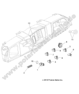 Polaris, Ranger EV 4x4 Intl, ELECTRICAL, DASH INSTRUMENTS AND CONTROLS