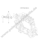 Polaris, Ranger 900 Diesel HST/Deluxe, ENGINE, FUEL LINE