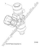 Polaris, RZR 570 EU (R04), ENGINE, FUEL INJECTOR & O-RINGS