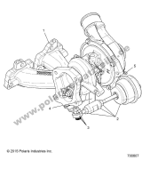 Polaris, RZR XP TURBO (R13), ENGINE, TURBO CHARGER