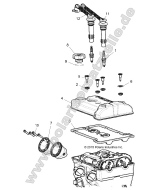 Polaris, RZR XP4 Turbo Intl (R03), ENGINE, THROTTLE BODY AND VALVE COVER